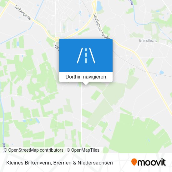 Kleines Birkenvenn Karte