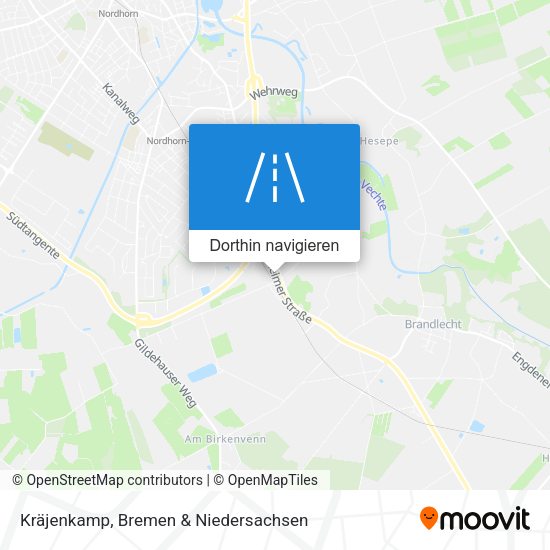 Kräjenkamp Karte