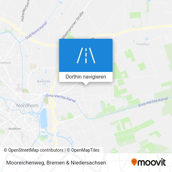 Mooreichenweg Karte