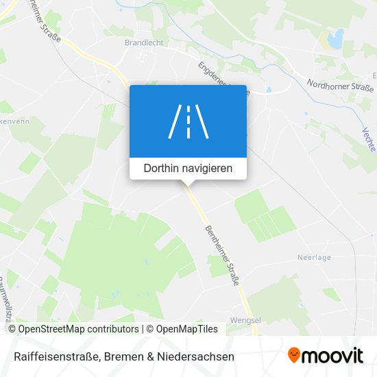Raiffeisenstraße Karte