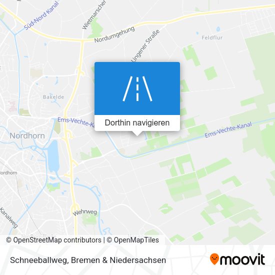 Schneeballweg Karte