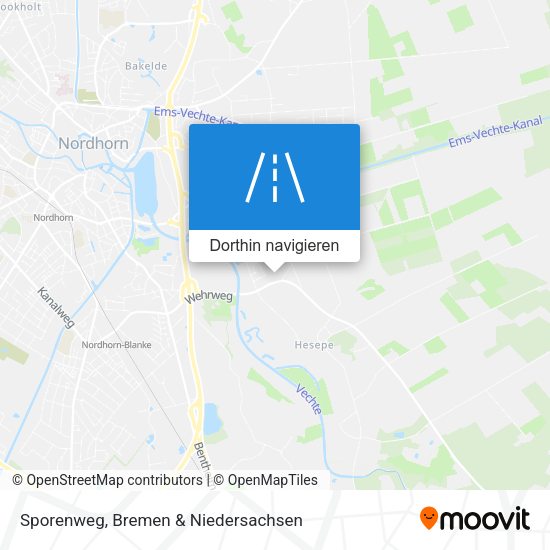 Sporenweg Karte