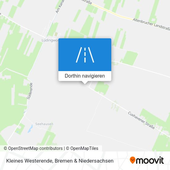 Kleines Westerende Karte