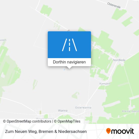 Zum Neuen Weg Karte
