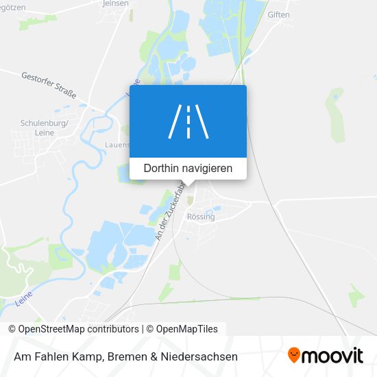 Am Fahlen Kamp Karte