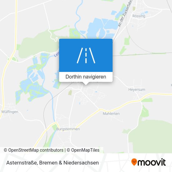 Asternstraße Karte