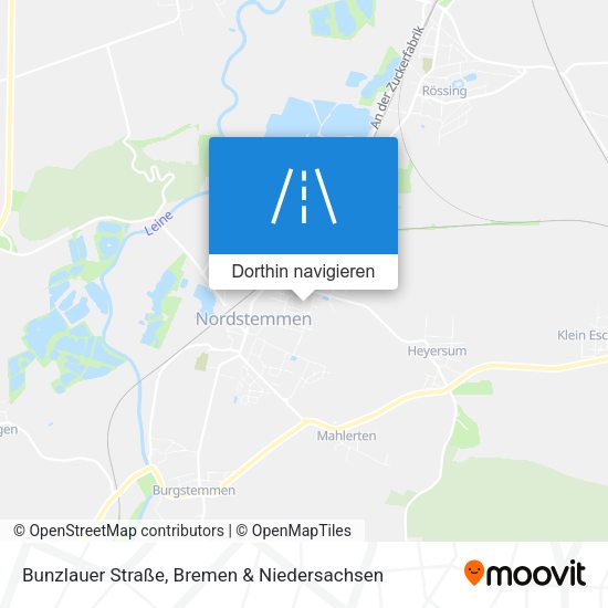Bunzlauer Straße Karte