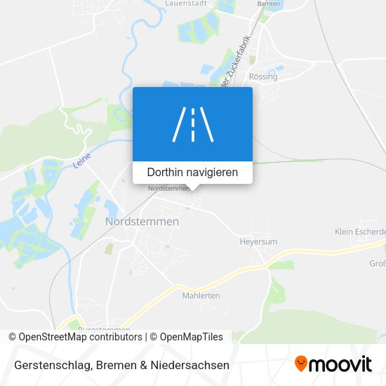 Gerstenschlag Karte