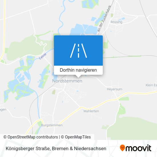 Königsberger Straße Karte