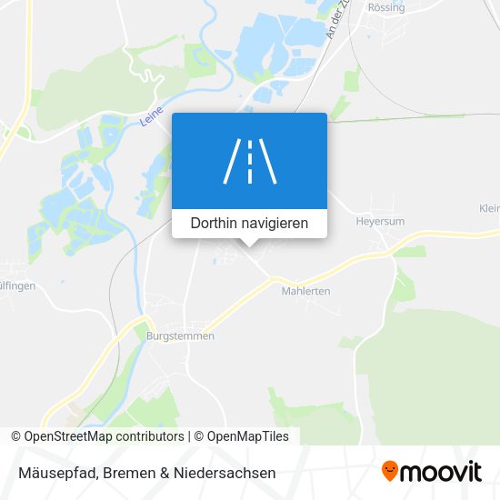 Mäusepfad Karte