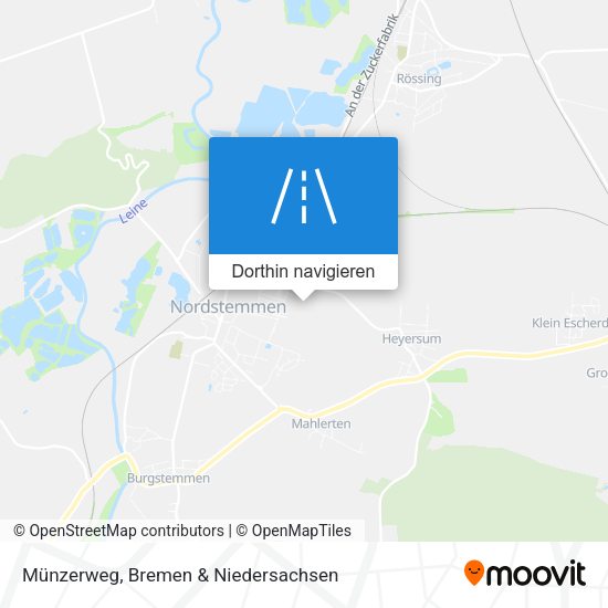 Münzerweg Karte