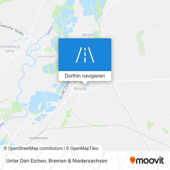 Unter Den Eichen Karte