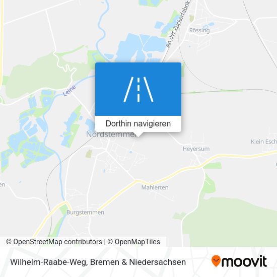 Wilhelm-Raabe-Weg Karte