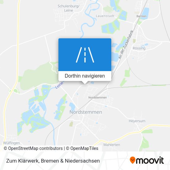 Zum Klärwerk Karte