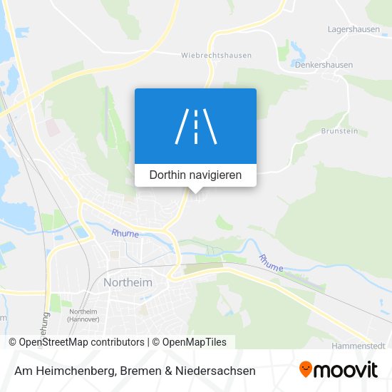 Am Heimchenberg Karte