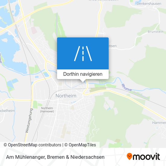 Am Mühlenanger Karte