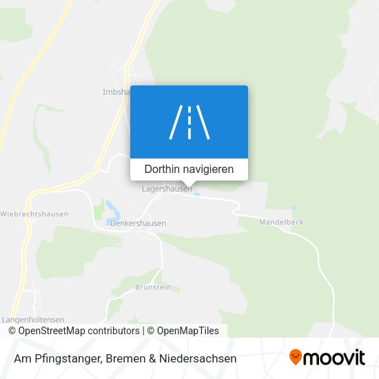Am Pfingstanger Karte
