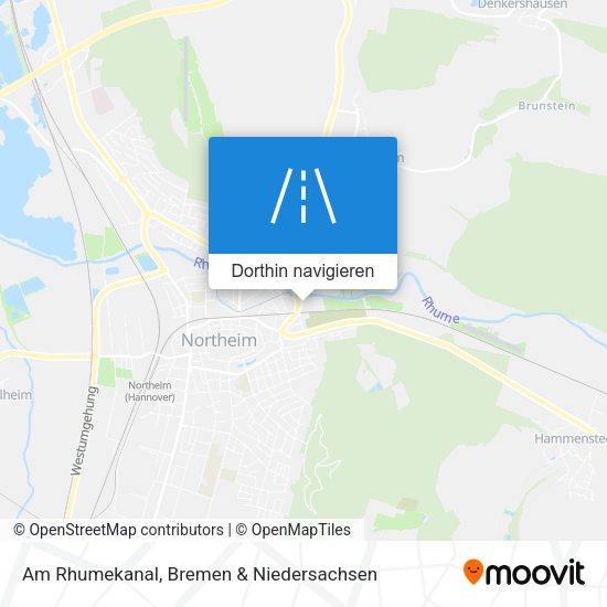 Am Rhumekanal Karte