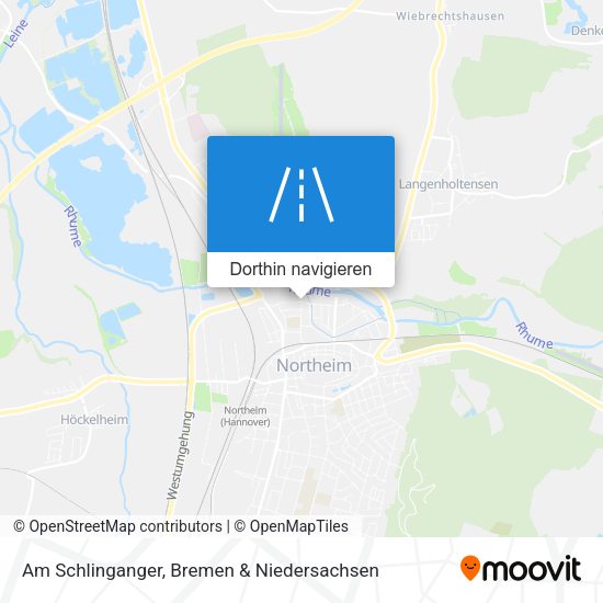 Am Schlinganger Karte