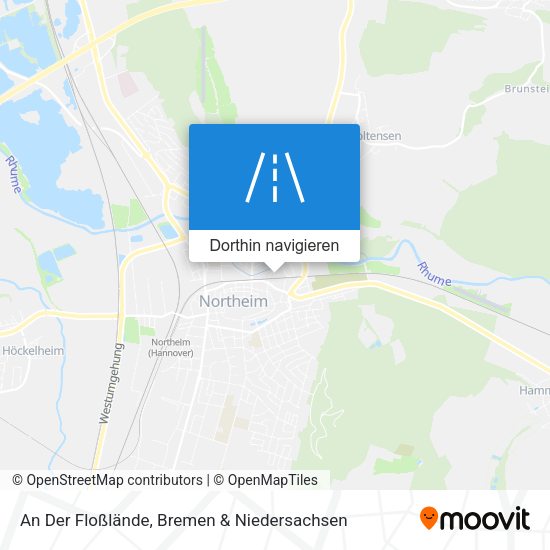 An Der Floßlände Karte