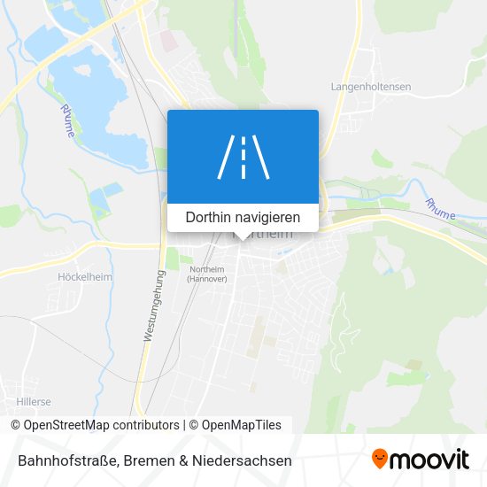 Bahnhofstraße Karte