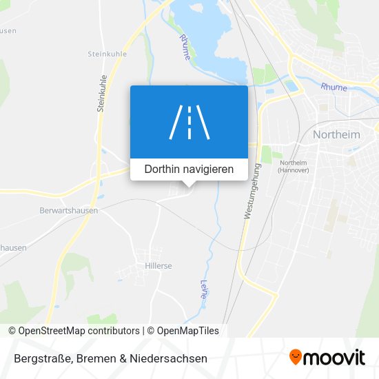 Bergstraße Karte