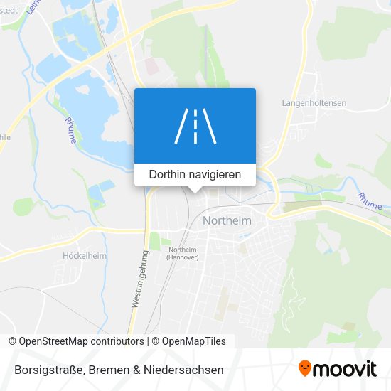 Borsigstraße Karte