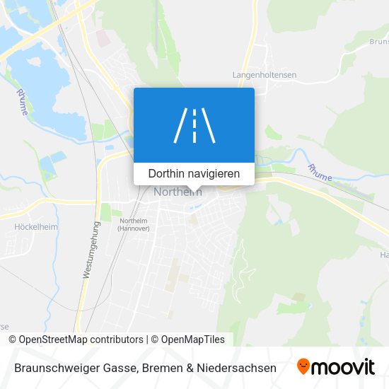 Braunschweiger Gasse Karte
