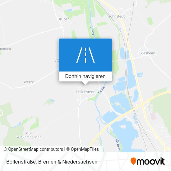 Böllenstraße Karte