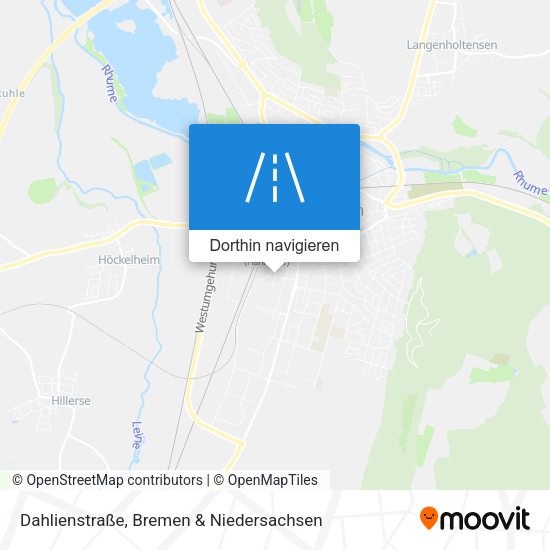 Dahlienstraße Karte