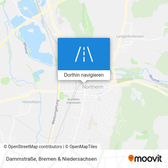 Dammstraße Karte