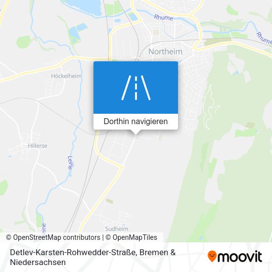 Detlev-Karsten-Rohwedder-Straße Karte