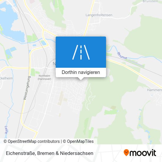 Eichenstraße Karte