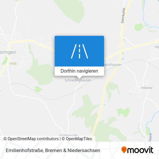 Emilienhofstraße Karte
