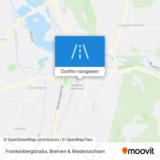 Frankenbergstraße Karte