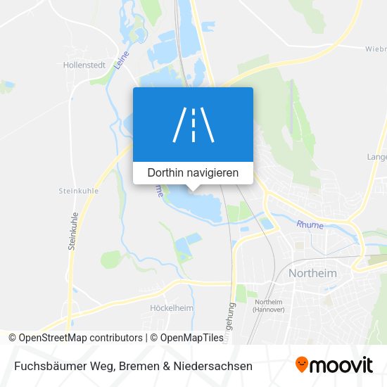 Fuchsbäumer Weg Karte