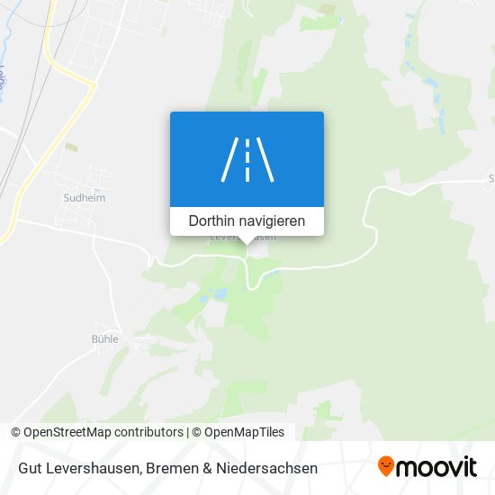 Gut Levershausen Karte