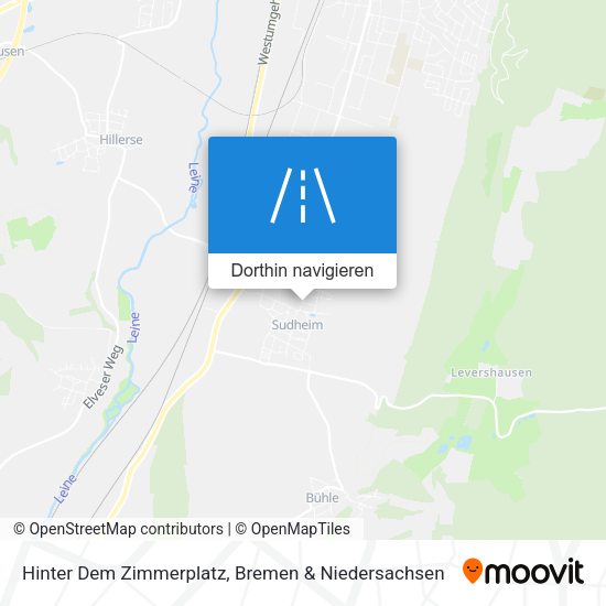 Hinter Dem Zimmerplatz Karte