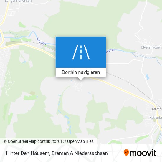 Hinter Den Häusern Karte