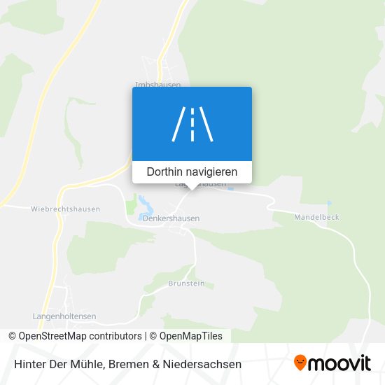 Hinter Der Mühle Karte