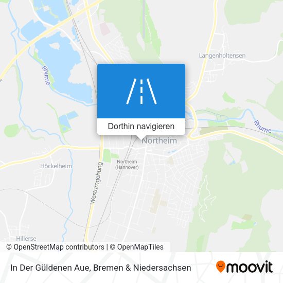 In Der Güldenen Aue Karte