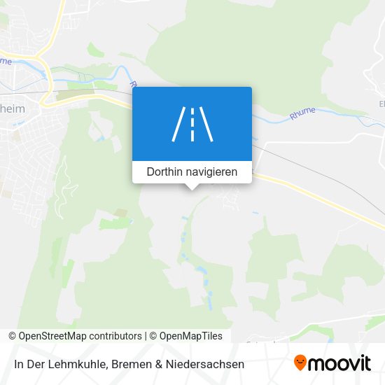 In Der Lehmkuhle Karte