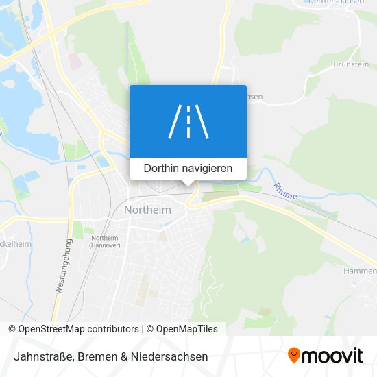 Jahnstraße Karte