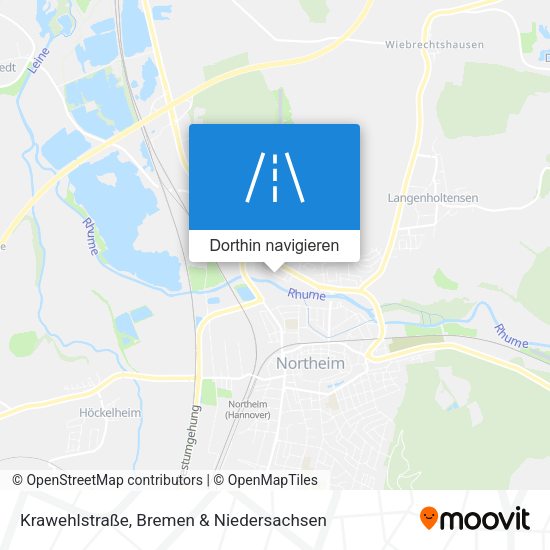 Krawehlstraße Karte