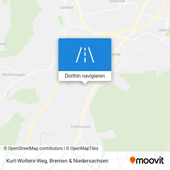 Kurt-Wolters-Weg Karte