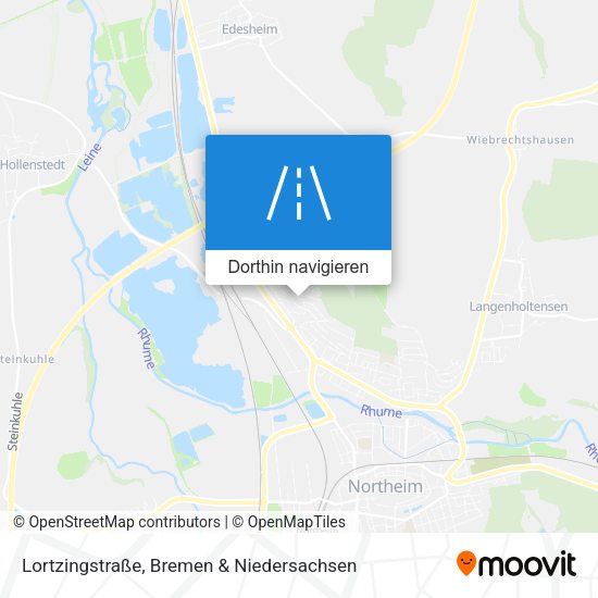 Lortzingstraße Karte