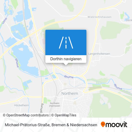 Michael-Prätorius-Straße Karte