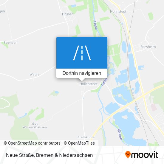 Neue Straße Karte