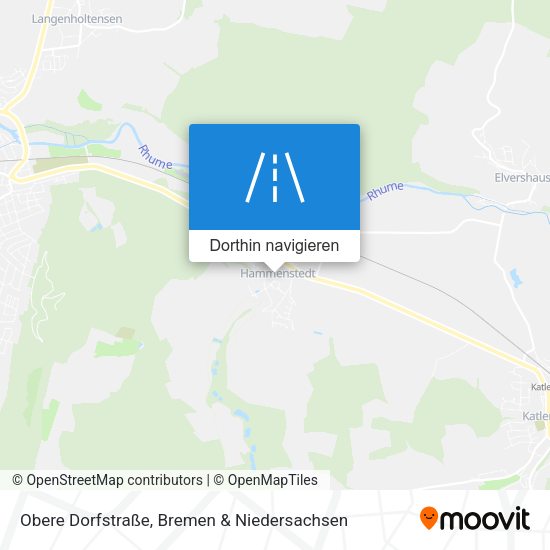 Obere Dorfstraße Karte
