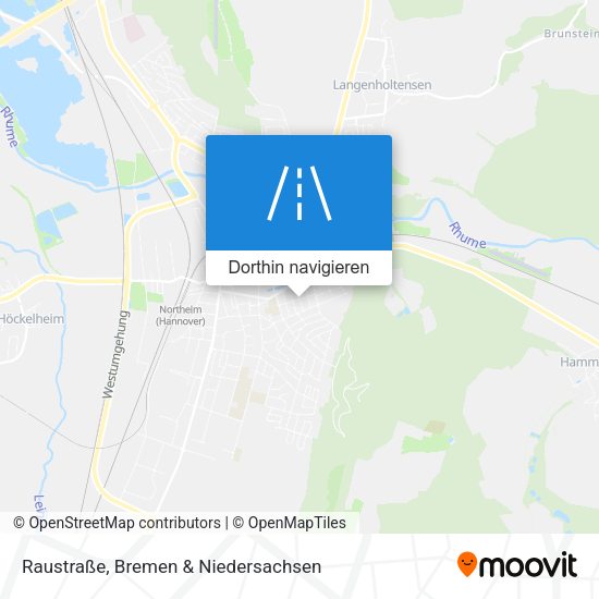 Raustraße Karte